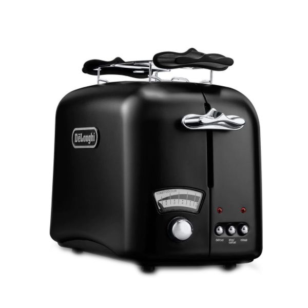 Delonghi Argento 2 Slice Toaster - CT021.BK1