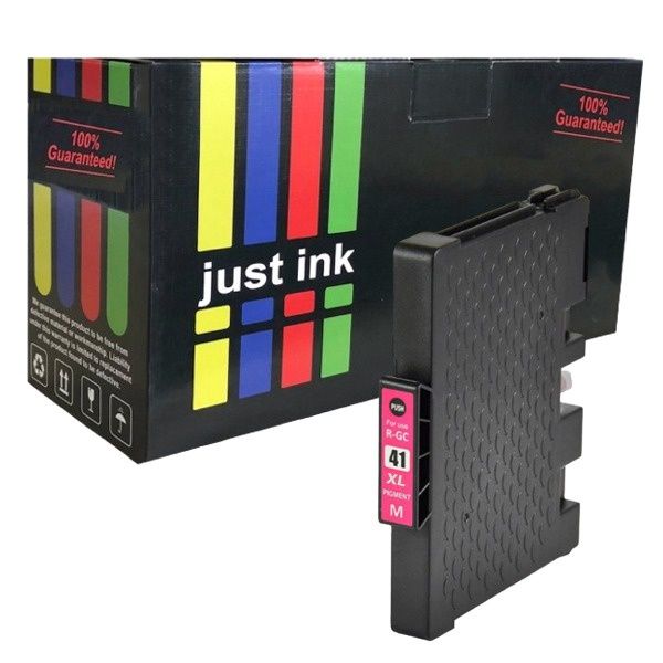 Compatible Ricoh 41Xl High Yield Magenta Gel Ink image