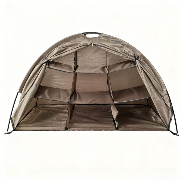 Camping Organizer 9 Compartment Foldable Clothes Blanket Toys Shoes Storage