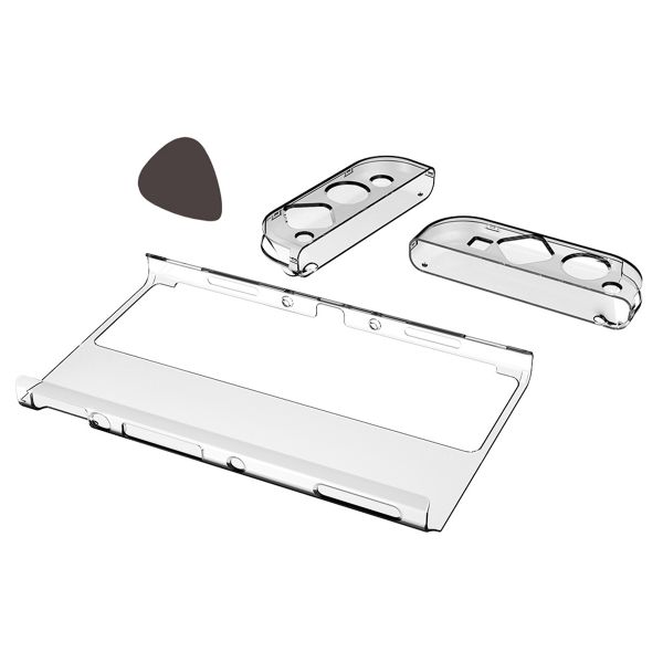 Dobe Console &amp; Joypad Crystal Case Compatible with Nintendo Switch OLED
