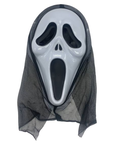 Scream Inspired with Veil Halloween Mask