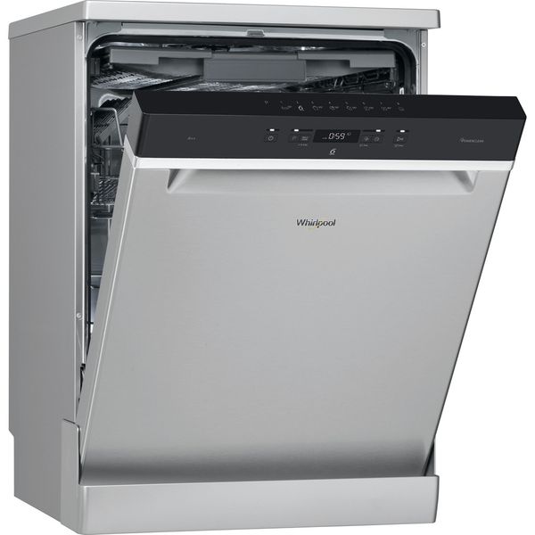 Whirlpool WFC 3C26 PF X SA Full Size Dishwasher 14 Place - inox
