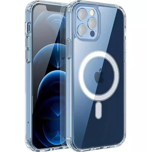 iphone 11 magnetic clear silicone case