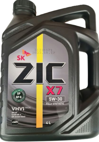 Zic X7 5w30-4L