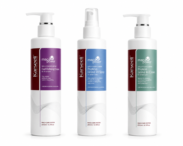 Karseell Curl and Protein Leave-In Trio