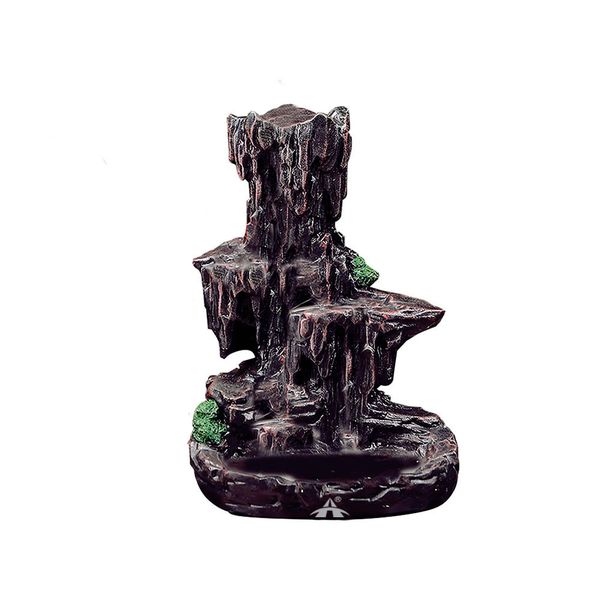 ALANES Waterfall Monk Incense Burner Aromatcherapy Ornamen for Home Decor