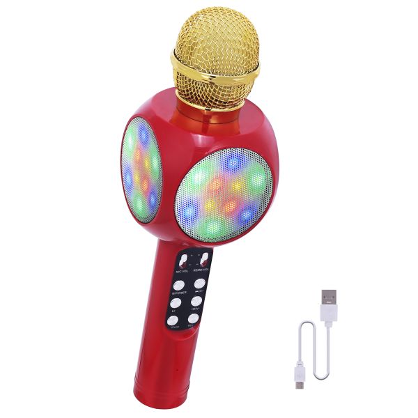 Multifunctional Portable Handheld Microphone with Speaker Karaoke