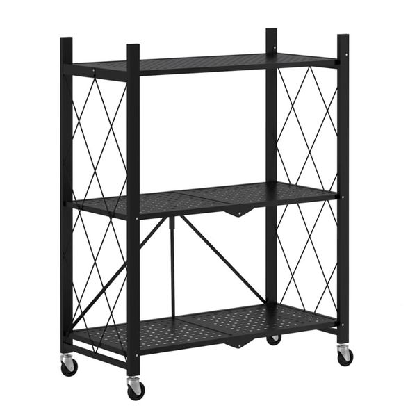 Foldable 3-Tier Shelf
