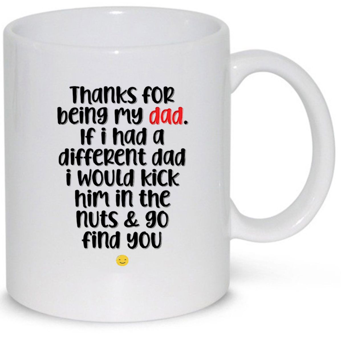 Thanks For Being My Dad Birthday Christmas Father's Day Gift Mug | Shop ...