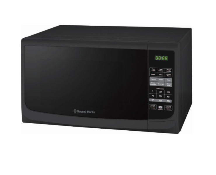 Russell Hobbs Black Electronic Microwave - 28 Litre