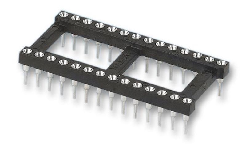 Multicomp Pro (MC-2227-28-03-F1) IC &amp; Component Socket, 28 Contacts