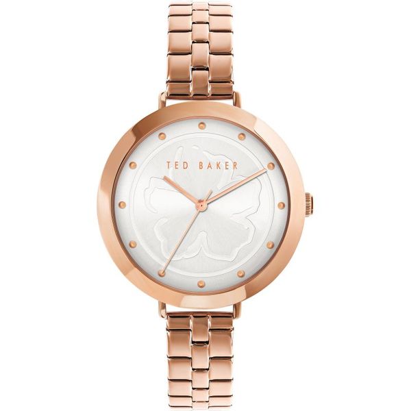 Ted Baker - Ammy Magnolia Rose-Gold Tone Watch
