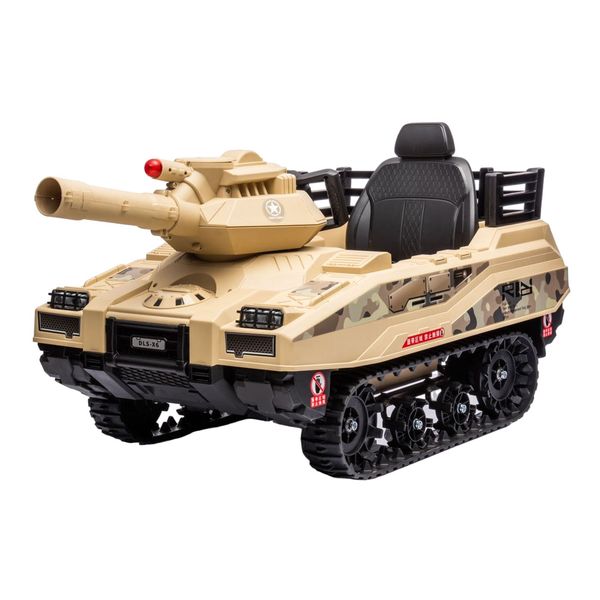 Army Tank Kids Electric Ride On Battery Powered Sit In Car