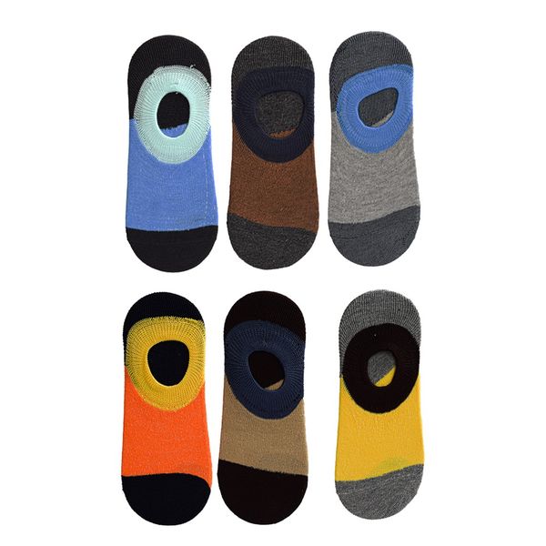 Colorful Design Low Cut Comfortable Ankle Socks-6 Pairs