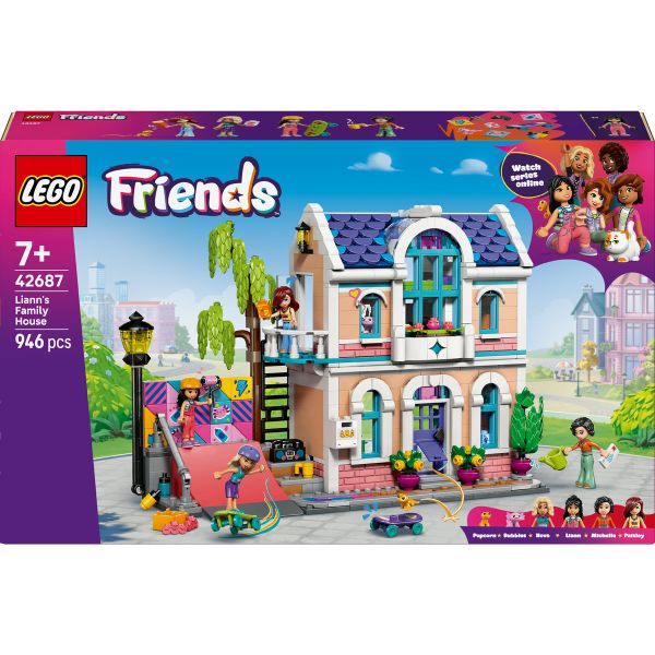 LEGO® Friends Liann’s Family House Building Toy 42687