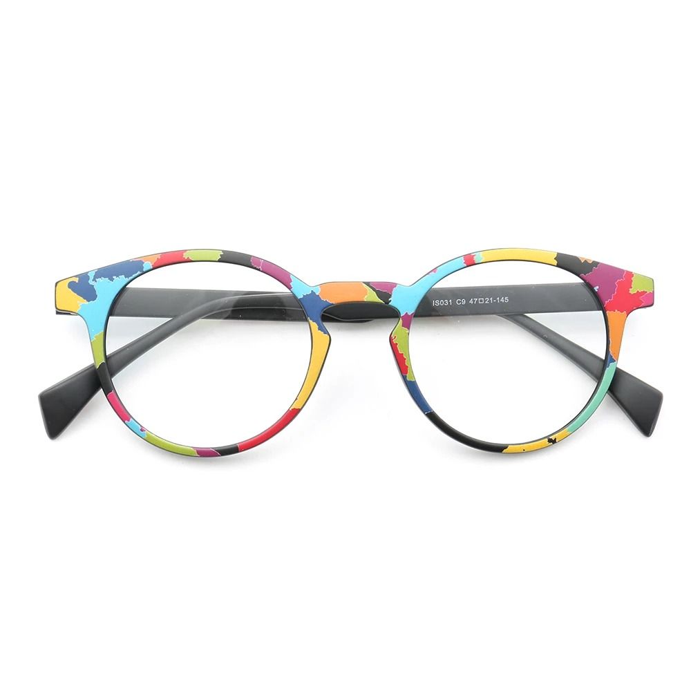 Multicolored Glasses FramesUnisex /Non Prescription /Fashion