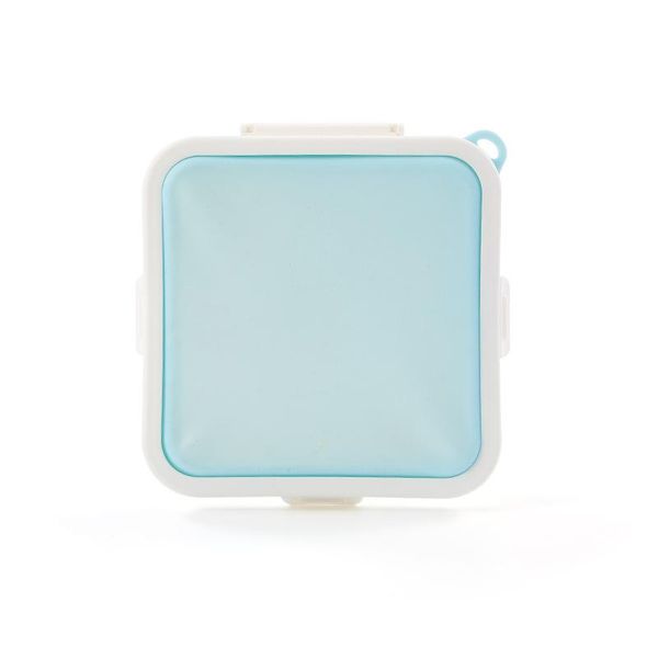 Silicone Sandwich Case Lunch Box - Blue