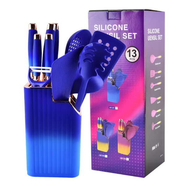 Belecco 13-piece Kitchen Knife and Utensils Set