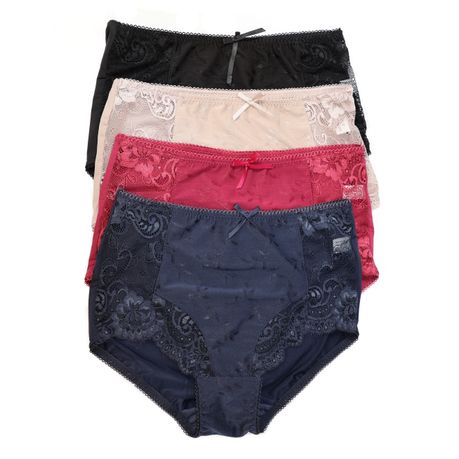 Plus Size Cotton Underwear Panties Briefs Bikini Lace Underpants Pack of 4, Shop Today. Get it Tomorrow!