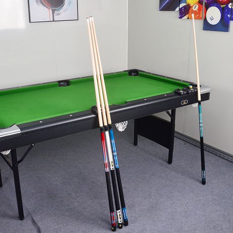 thumbnail image 2 of 3 Hole Cue Rest Naissgo Pool Cue Holder - 3-Hole Cue Stick Rest For Table Edge Mounting Billiards Accessories 2 of 13