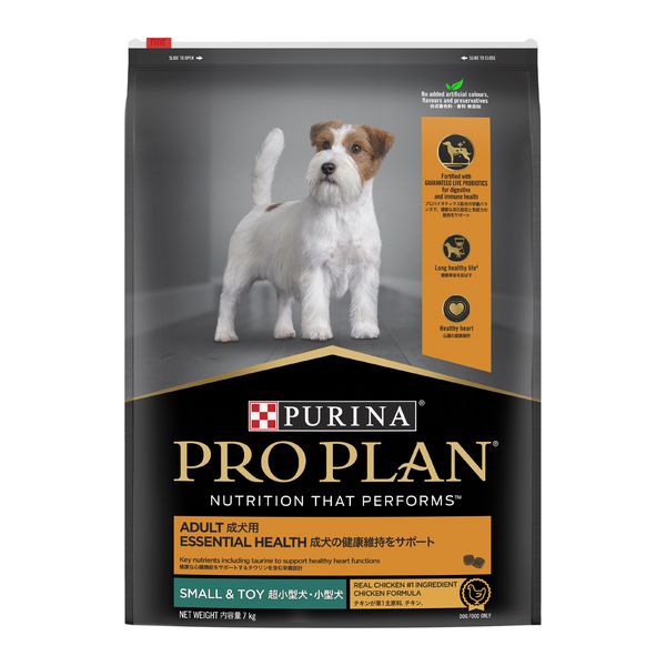 Purina Pro Plan Small/Toy Breed Adult Dog Food 7kg - Chicken Formula