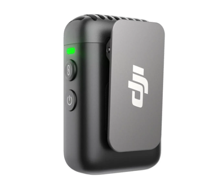 DJI Mic2 (2TX+1RX+Charging Case), Wireless Lavalier Microphone,