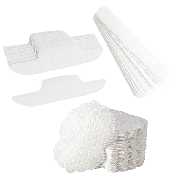 70 PK Underarm Collar Sticker Hat Sweat Pad Sweat Absorption Dirty Prevent