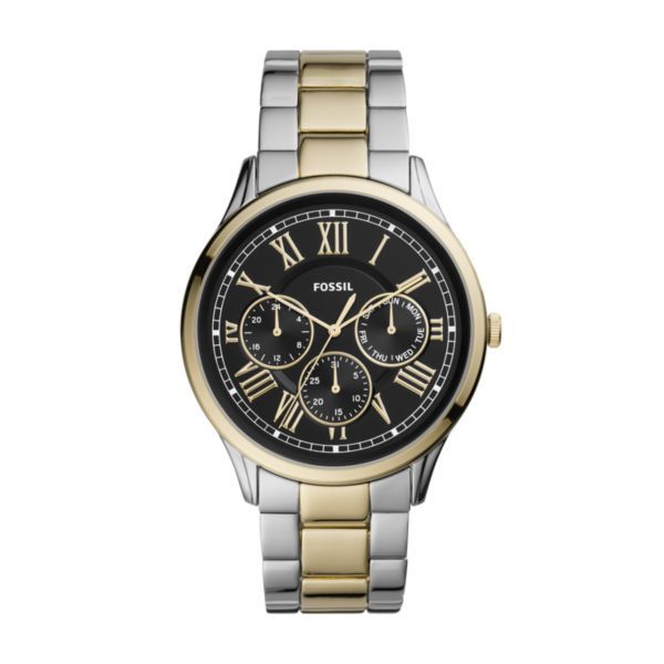 Fossil Pierce Multifunction Two-Tone Alloy Watch-FS5704
