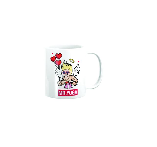 PepperSt Mug - Mr. Yoga - Happy Valentines Day