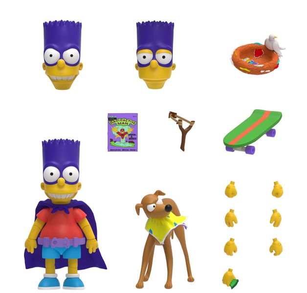 Simpsons Ultimates W2 Bartman Figure