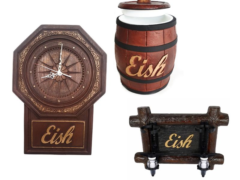 Eish Ultimate Combo (Clock, Ice Bucket and 2 Optic liquor dispenser)