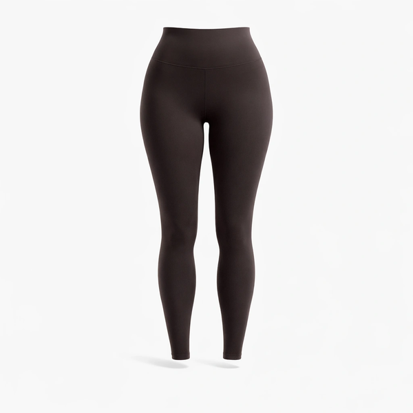 High Elastic Yoga Pants - XXXL - Brown