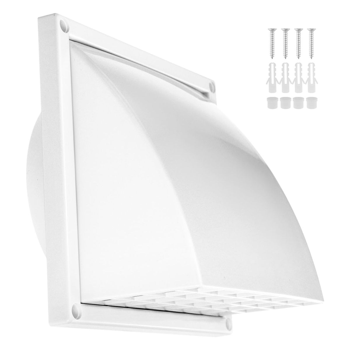 100cm/4 in Holed Exhaust Pipe Cover Exhaust Hood Vent