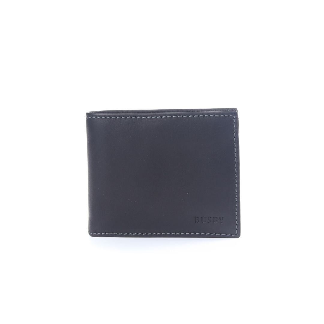 Busby Leather Ziya Billfold Wallet with Coin Pocket | Buy Online in ...