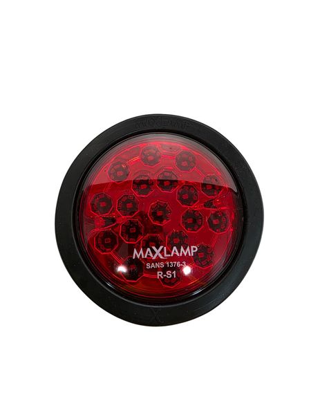 Max Lamp Tail Light/Lamp Red Universal Truck Light 10v-30v