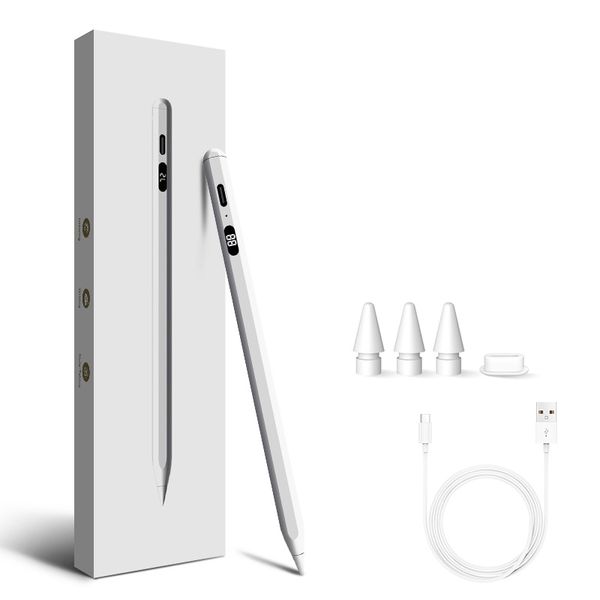 Stylus-Compatible with Apple Pencil for iPad 2018-2025, LED Power Indicator