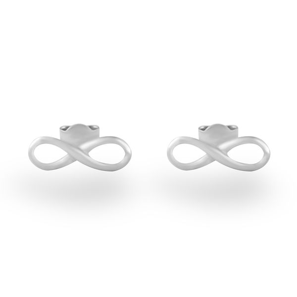 Silver Infinity Earrings (EA-729)