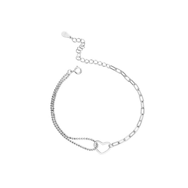 Simple Hollow Heart Bracelet