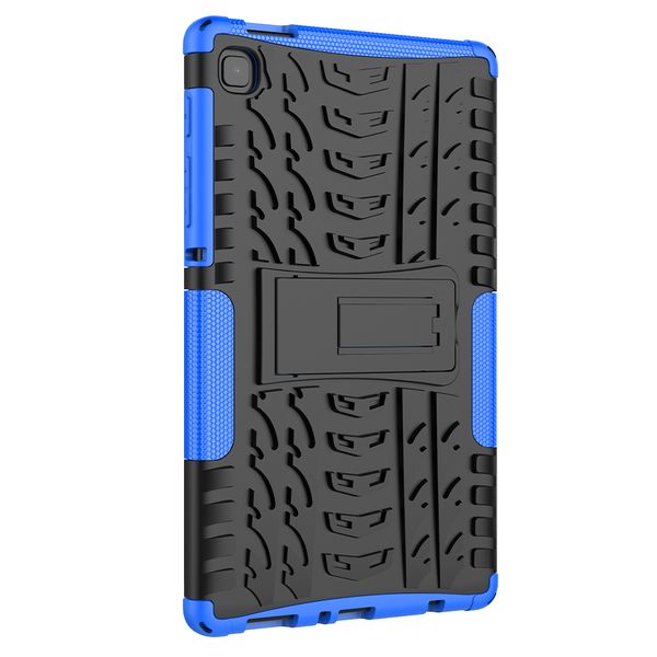 Rugged Hard Shockproof Case Stand For Samsung Ta image