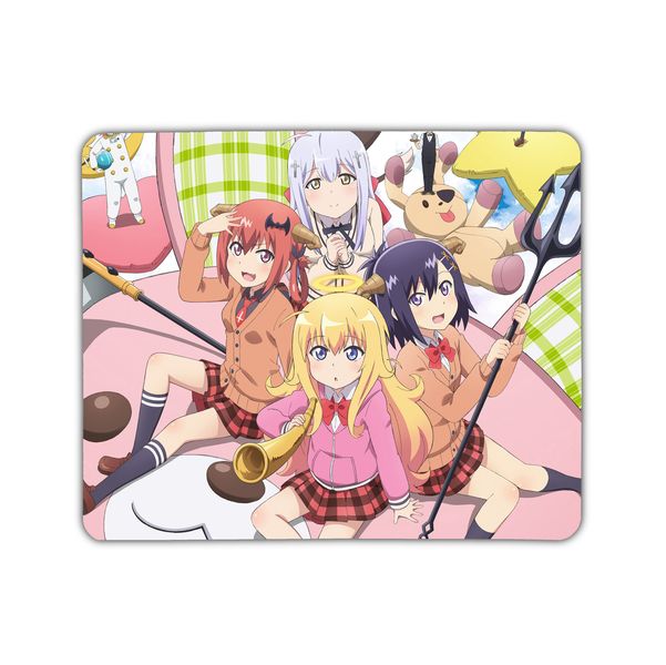 Pink Gabriel Dropout Anime Mouse Pad