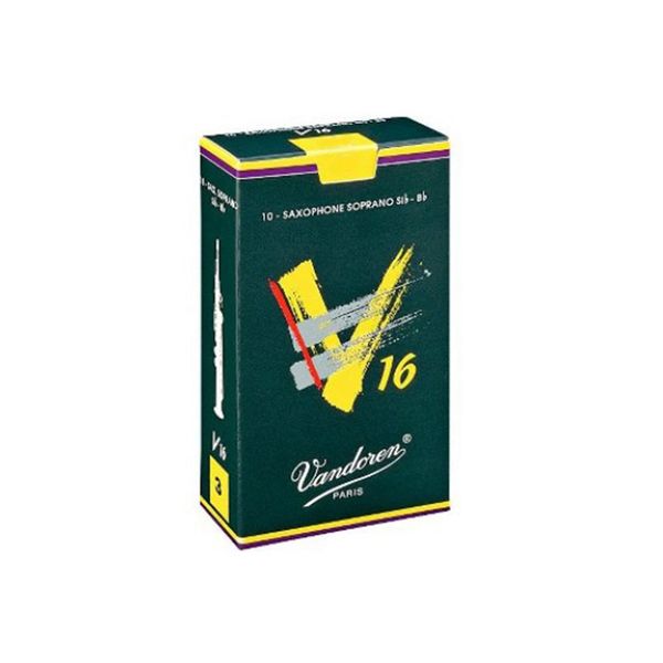 Vandoren V16 Soprano Saxophone Reeds box of 10 - Size 3