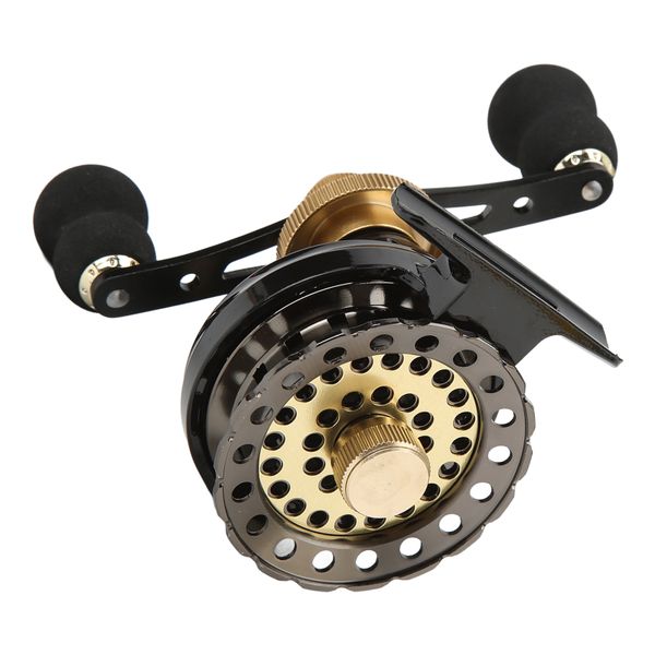 2.6:1 Right Hand CNC Metal Raft Wheel Ice Fishing