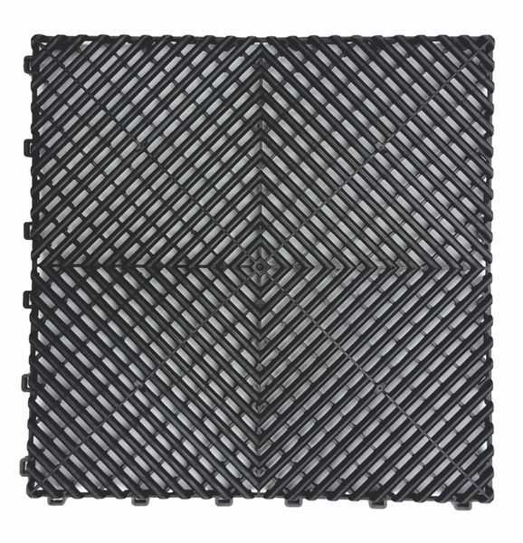 Klingshield Floor Shield Interlocking Modular Garage Floor Tile 40cm x 40cm