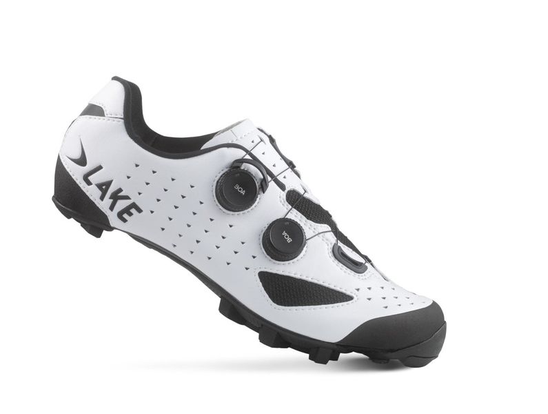 Lake Cycling Shoes MX 238 Gravel White/Black