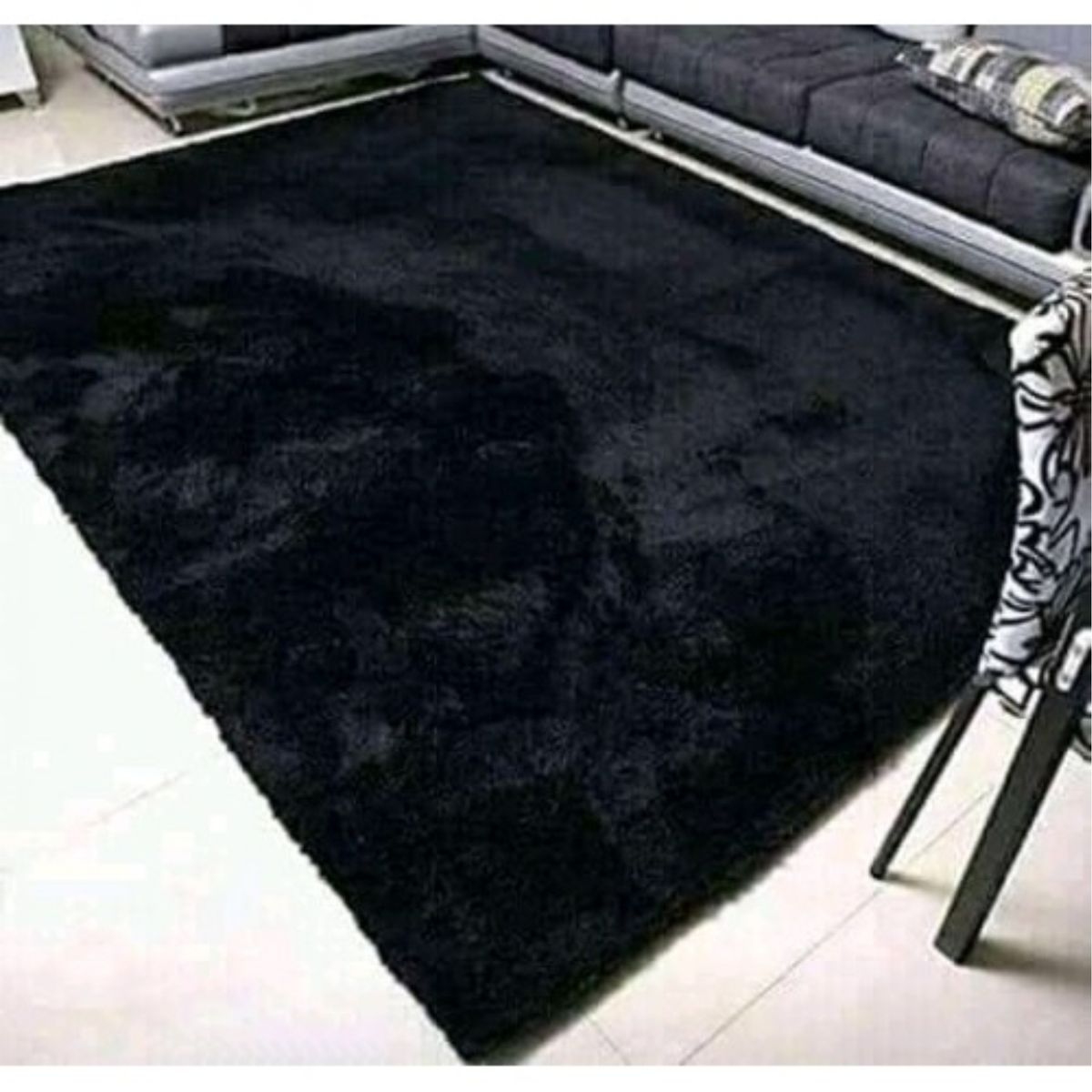 Black Fluffy Rug Shop Today. Get it Tomorrow!
