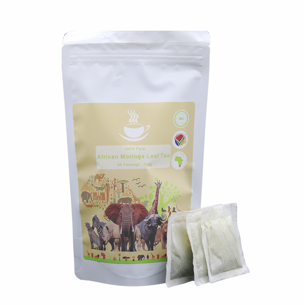 Miss Africa African Moringa Leaf Tea - 40 Tea Bags