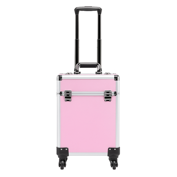 Professional 2 in 1 Extra Large Makeup Cosmetics Trolley in Gold