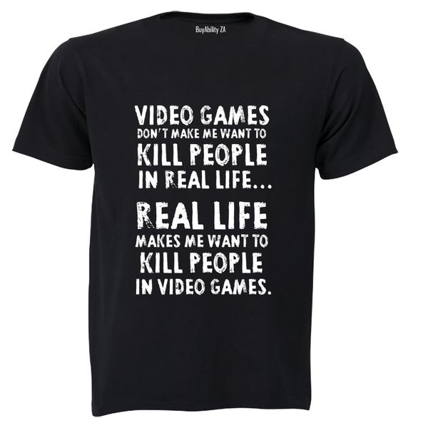 Video Games - Adults - T-Shirt image