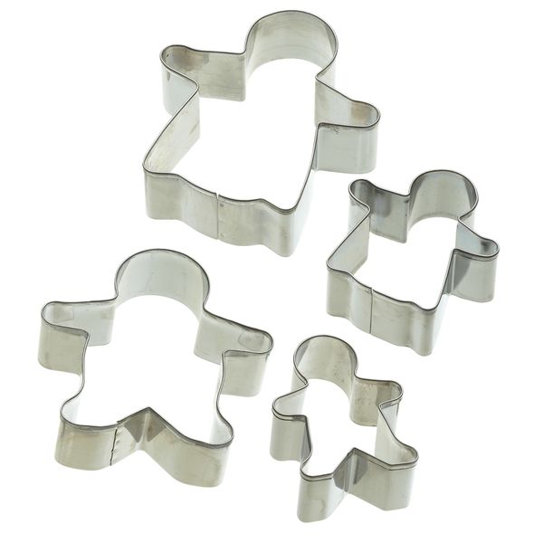 Kitchen Craft Gingerbread Family Cookie Cutters