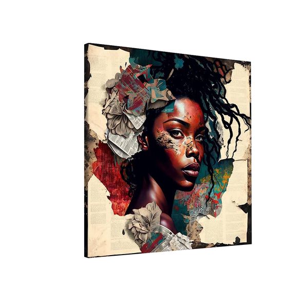 White Cotton Canvas cm Home Decor Wall Art